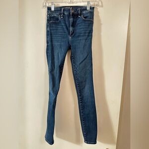 Abercrombie & Fitch Indigo Skinny Jeans
